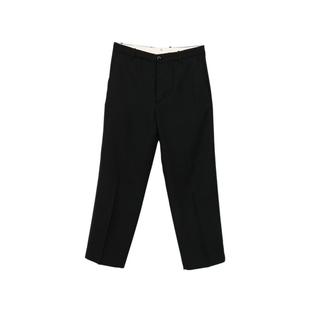 Nine In The Morning Black Trousers - Regular & Straight-Leg Trousers Men